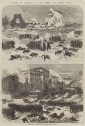 Defeat of Garibaldi by the Papal and French Troops